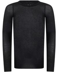 Rick Owens - Round-Neck Knitwear - Lyst