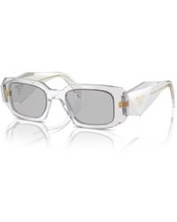 Prada - Accessoires ,Grijs ,Stijlvolle Zonnebril Voor Elke Outfit - Lyst