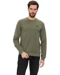 Emporio Armani - Core identity sweater grün - Lyst