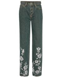 ROTATE BIRGER CHRISTENSEN - Straight Fit Jeans - Lyst