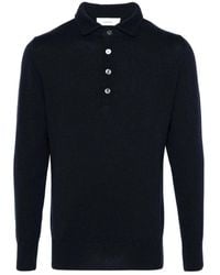 Lardini - Truien & Vesten ,Blauw ,Wol Stijlvolle T-Shirts En Polos - Lyst