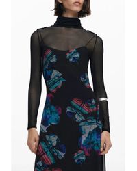 Desigual - Lange Jurk Met T-Shirt - Lyst
