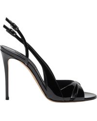 Casadei - Julia Double Belts Sandalen - Lyst