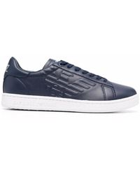 EA7 - Einfache schnürsneakers - Lyst