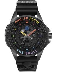 Philipp Plein - Titan regenbogen skull uhr - Lyst