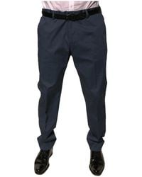 Dolce & Gabbana - Straight Leg Dress Pants - Lyst