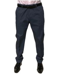 Dolce & Gabbana - Hose aus Baumwollstretch - Lyst