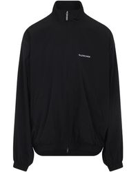 Balenciaga - Schwarze Jacke Aw25 Stilvoll Bequem - Lyst