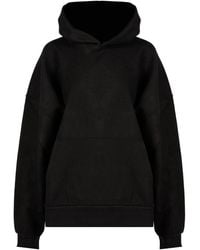 LA HAINE INSIDE US - Hoodies & Sweatvesten ,Zwart ,Oversize Hoodie Met Zak En Capuchon - Lyst