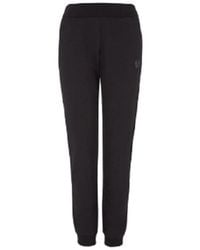 EA7 - Broeken ,Zwart ,Zwarte Slim Fit Broek Van Ea 7 - Lyst