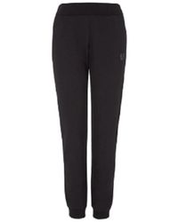 EA7 - Broeken ,Zwart ,Zwarte Slim Fit Broek Van Ea 7 - Lyst