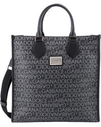 Dolce & Gabbana - Borsa blu con chiusura a patta - Lyst