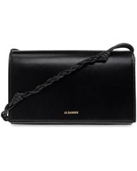 Jil Sander - Tangle Wallet Mit Riemen - Lyst
