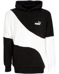 PUMA - Sudadera Ligera Con Capucha Para Mujer Power Cat Hoodie - Lyst