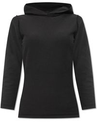Balenciaga - Logo-bestickter hoodie - Lyst