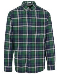 GANT - Weiches flanellhemd - Lyst