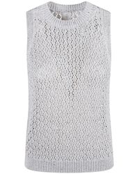Eleventy - Round-Neck Knitwear - Lyst