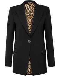 Philipp Plein - Cady Blazer Crystal Skull Met Kristallen - Lyst