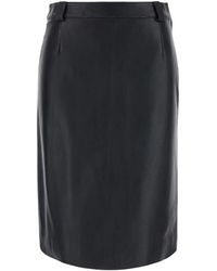 Grifoni - Leather Skirts - Lyst