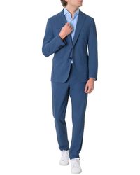 HUGO - Kostuums ,Blauw ,Blauw Elegant Modern Outfit - Lyst