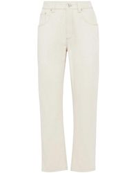 Brunello Cucinelli - Straight Fit Jeans - Lyst