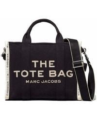 Marc Jacobs Borsa the jacquard small tote bag - Nero