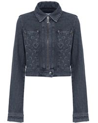 Marine Serre - Arden Trucker Jacket - Lyst