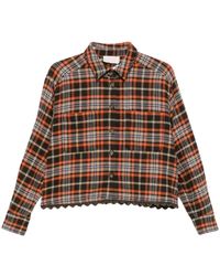 iBlues - Iblbalco Flanellen Blouse - Lyst