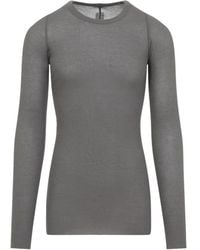 Rick Owens - Round-Neck Knitwear - Lyst