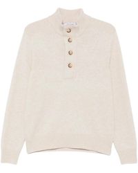 Gran Sasso - Lupo Half-Zip Knit - Lyst