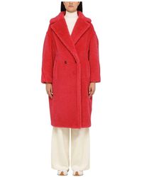Max Mara - Jassen ,Rood ,Cappotto - Lyst