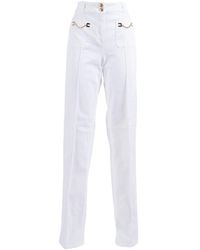 Elisabetta Franchi - Straight Jeans - Lyst
