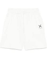 John Richmond - Weiße Shorts Mit Elastischem Kordelzug - Lyst