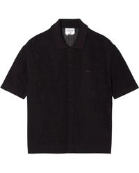 Lacoste - Overhemden ,Bruin ,Camicia - Lyst