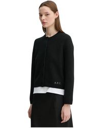 A.P.C. - Cardigans - Lyst