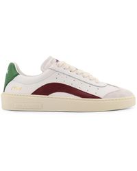 DSquared² - Schoenen ,Veelkleurig ,Italiaanse Leren Sneakers Met Logodetail - Lyst