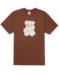 Supreme - Tops ,Bruin ,Katoen Bear Tee - Lyst