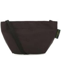 Herve Chapelier - Braune canvas crossbody-tasche - Lyst