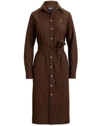 Polo Ralph Lauren - Shirt Dresses - Lyst