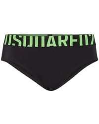 DSquared² - Badmode ,Zwart ,Zwarte Zee Zwemkleding Regular Fit - Lyst