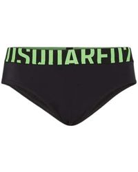 DSquared² - Badmode ,Zwart ,Zwarte Zee Zwemkleding Regular Fit - Lyst