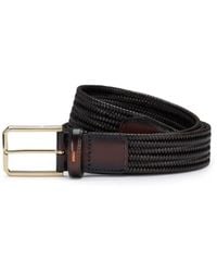 Santoni - Leather Belt - Lyst