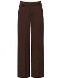 RAFFAELLO ROSSI - Wide Trousers - Lyst