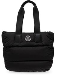 Moncler - Schultertasche mit logopatch - Lyst