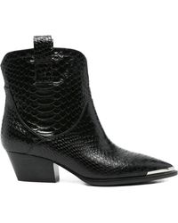 ADRIANNA FERETTI - Cowboy & Biker Boots - Lyst
