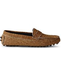 Borbonese - Suede car loafers - Lyst