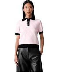 MSGM - Round-Neck Knitwear - Lyst