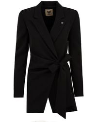 Aniye By - Jassen ,Zwart ,Leer Knot Blazer Ivy - Lyst