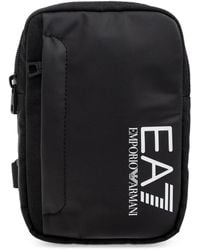 EA7 - Schultertasche Mit Logo - Lyst
