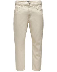 Only & Sons - Weiße jeans - Lyst